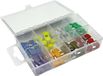 ESKA 341.750 Ministeekzekering (auto) 2 A, 4 A, 5 A, 7.5 A, 10 A, 15 A, 20 A, 25 A, 30 A Violet, Oranje, Bruin, Rood, Blauw, Geel, Wit, Groen 80 stuk(s)