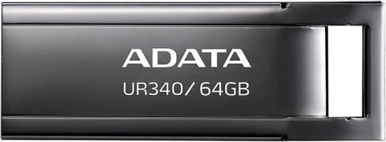 ADATA UR340 64GB USB 3.2 Gen 2 Flash Drive - Black