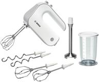 Bosch MFQ4075DE Styline Handmixer Set - Zilver/Wit