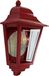 Elstead Lighting LED Wand Buitenlamp Deco Lane | 1X E27 Max 60W | IP44 | Dimbaar | Red