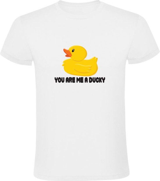 Sol's You are me a Ducky Heren T-shirt - XL - Wit
