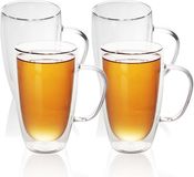 Intirilife 4x dubbelwandig thermoglas set