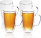 Intirilife 4x dubbelwandig thermoglas set