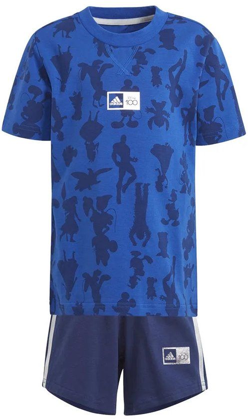 Adidas Disney 100 Set Blauw 6-7 Years Kinderen