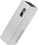 kwmobile Siliconen powerbank hoes voor CUKTECH Power Bank 20000mAh (PB200) case - battery case - Powerbank beschermhoes in transparant