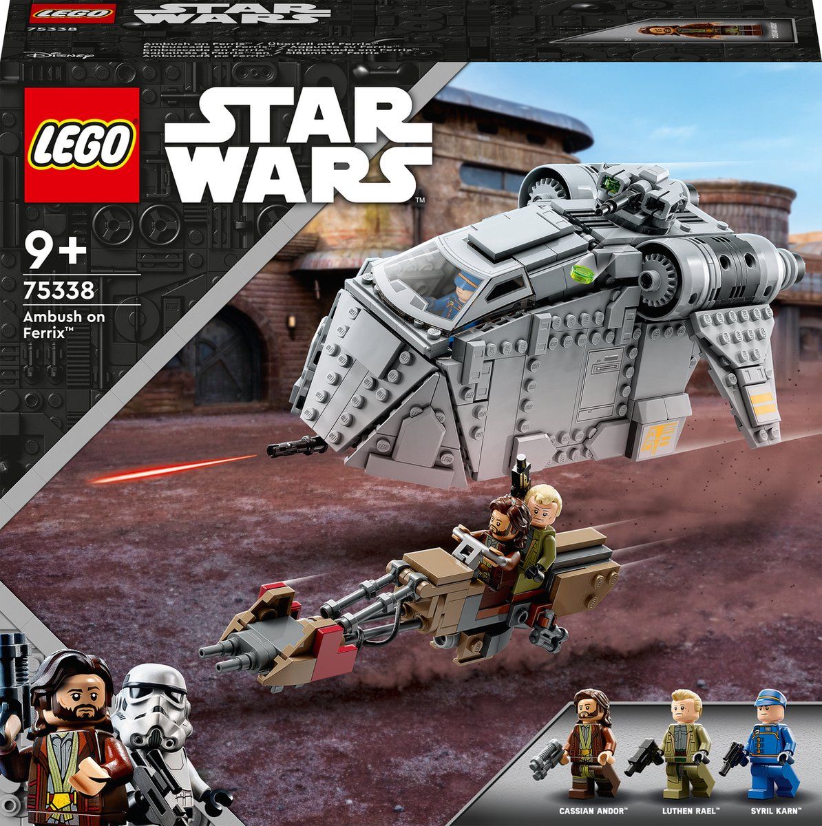LEGO Star Wars 75338 Hinderlaag Op Ferrix