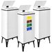 WELL HOME 3 x Smart vuilnisemmer 60 l