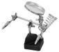 Troisième main aide à la soudure - Loupe 5x - Clips réglables - Ø 62 mm