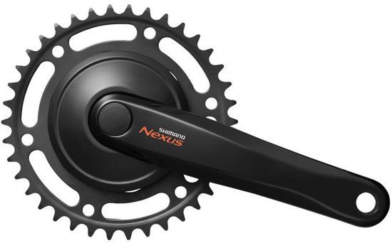 crankstel Shimano Crankstel Nexus C6000 170/38T - Zwart