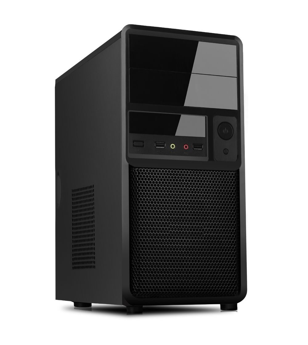 i-Tec Spider PC Computerbehuizing - Zwart