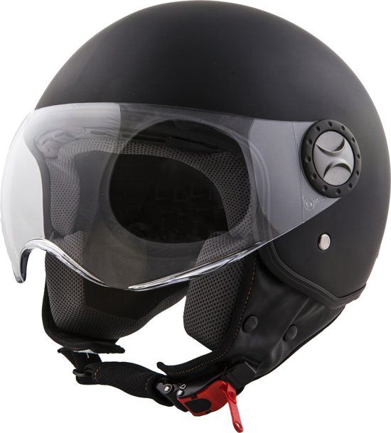Vito Helmets HELM VITO JET SPECIAL MATT BLACK XL Scooter & Motor