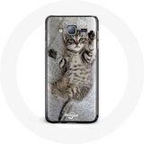 Maniacase Etui voor Samsung Galaxy A3 Schattig Bengaals katje