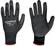 Goodyear PU-handschoenen En Handpalm Van Latexschuim, Maat 10, Kleur Zwart, Werkhandschoenen