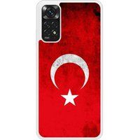 Xiaomi Redmi Note Drapeau turquie Verstevigd hoesje met sublimatie bedrukking