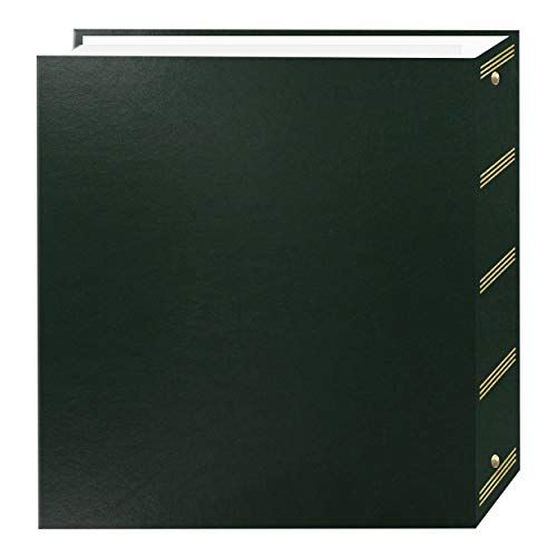 Pioneer Photo Albums TR-100 Hunter Green Magnetic 3-Ring Photo Album - 100 Pages
