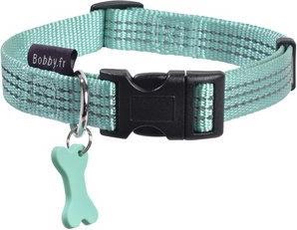 Bobby Halsband Reflectie Safe S Blauw Lagune