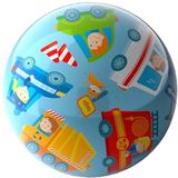 Haba bal voertuigen - kleurrijke speelbal met voertuigenprint 22 cm