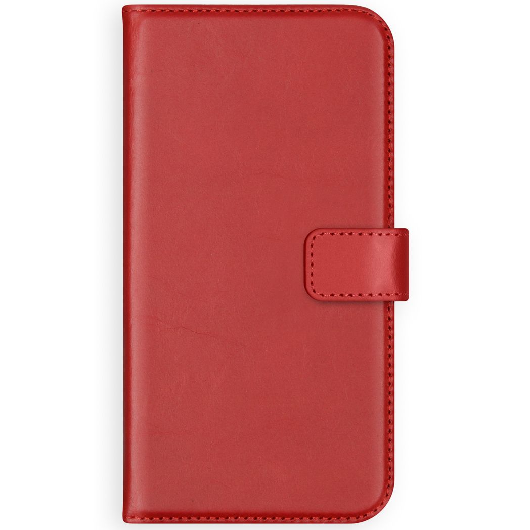 Selencia Lederen Booktype voor de Samsung Galaxy S20 FE - Rood