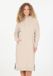 NOU Sweatshirtkleid Rala Beige Katoen Lange Mouw Vrouwen Maat 38-40