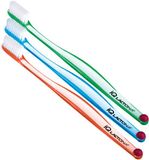 Lactona Tandenborstel IQ Medium 3 stuks Blauw, Rood en Groen