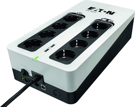 Eaton 3S850D Uninterruptible Power Supply System Interactive UPS 510W White
