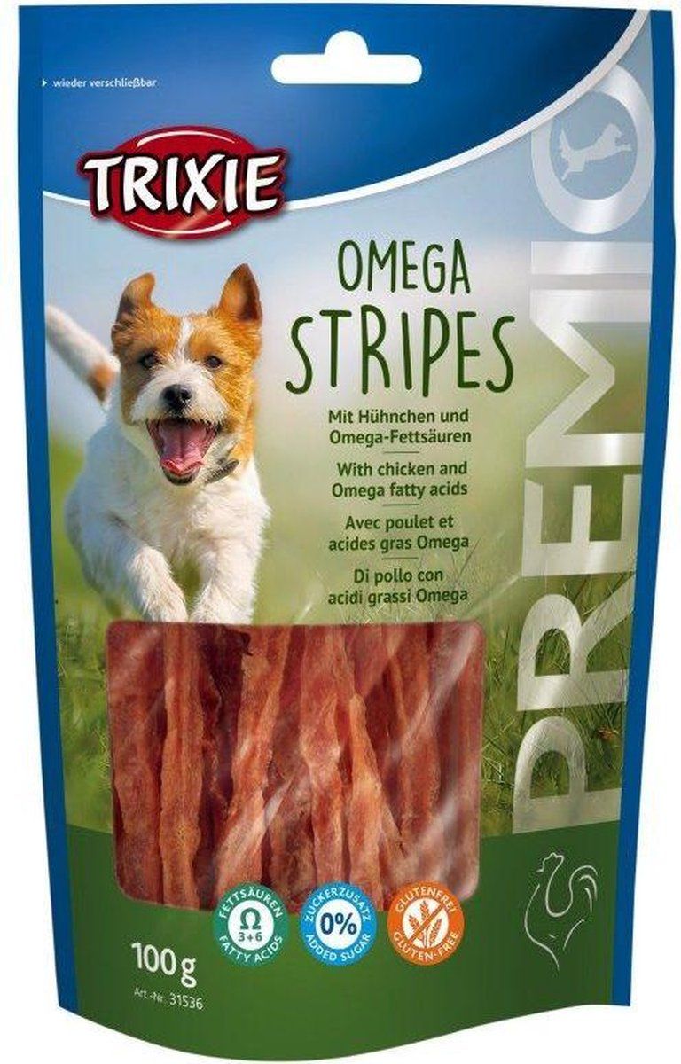TRIXIE Premio Omega Stripes Kip 100 GR