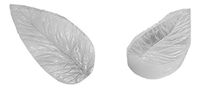 Silikomart 71.905.86.0096 bakvorm voor deeg modelleerbaar SLK905, bladvorm, silicone, transparant