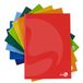 BM BeMore 0105328 – Maxi-heft van karton, A4, liniëring, 5 mm, geruit 5 mm, zwaar kartonpapier, 80 g/m², verschillende kleuren, 5 stuks