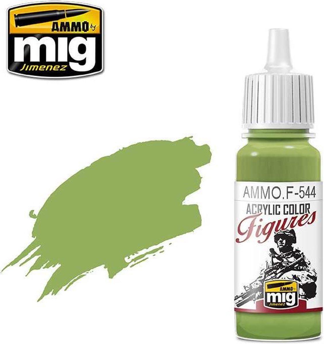 AMMO MIG F544 Figure Paints - Pacific Green - 17ml