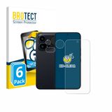 BROTECT - Screenprotector voor Nothing Phone (4a) Pro (Voor+Camera) - Folie Beschermfolie transparant 6 Stuks