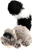 Gigwi Plush Friendz Wasbeer Speelgoed Zwart/Grijs S/M