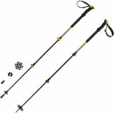 Ferrino Mustang Telescoopstaafjes, 3 delen, zwart
