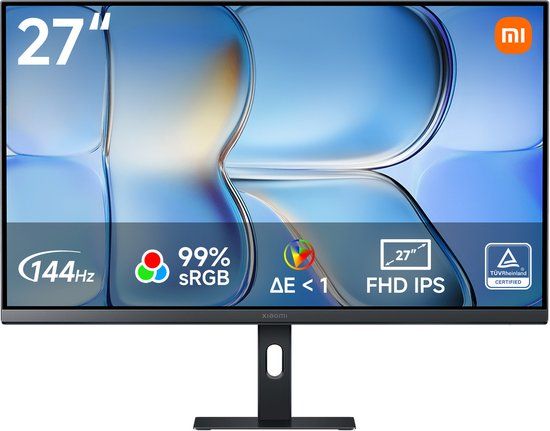 Xiaomi A27i 2026 Monitor – 27 Inch – FHD IPS 144Hz FreeSync HDR10