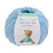 Utopia Crafts Amigurumi Katoenen DK-garen om te haken en te breien, 50% katoen, 50% gemengd acryl, 50 g (1, lichtblauw)