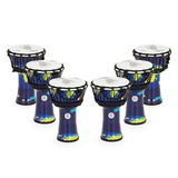 Percussion Plus World Slap Djembe 6 x 6 inch pack - touw afgestemd
