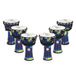 Percussion Plus World Slap Djembe 6 x 6 inch pack - touw afgestemd