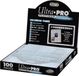Ultra Pro 9 Pocket pages doos - platinum - 100 pages