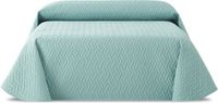 Belmarti Waterproof Bedspread - Urine Resistant - 180 cm Bed - 270x270 cm - Jade
