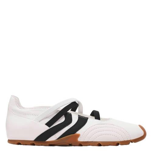 Steve Madden Joisie leren ballerina's wit