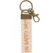 GRUSS & CO Sleutelhanger canvas motief Happy Day