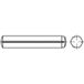 TOOLCRAFT TO-5437464 Goupille cylindrique 4 mm Acier 100 pièce(s)