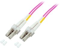 Good Technology LW-8005LC4 Glasvezel kabel 0,5 m LC Roze