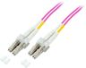 Good Technology LW-8005LC4 Glasvezel kabel 0,5 m LC Roze