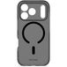 Decoded Clear Frosted Hoesje Geschikt voor iPhone 17 Pro - Anti-Yellowing - 100% Gerecycled Materiaal - Geschikt voor MagSafe - Zwart, Transparant