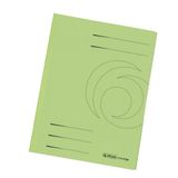 Herlitz 11076460 Verzamelmap A4, gerecycled karton, 320 g/m², 10 stuks, lichtgroen