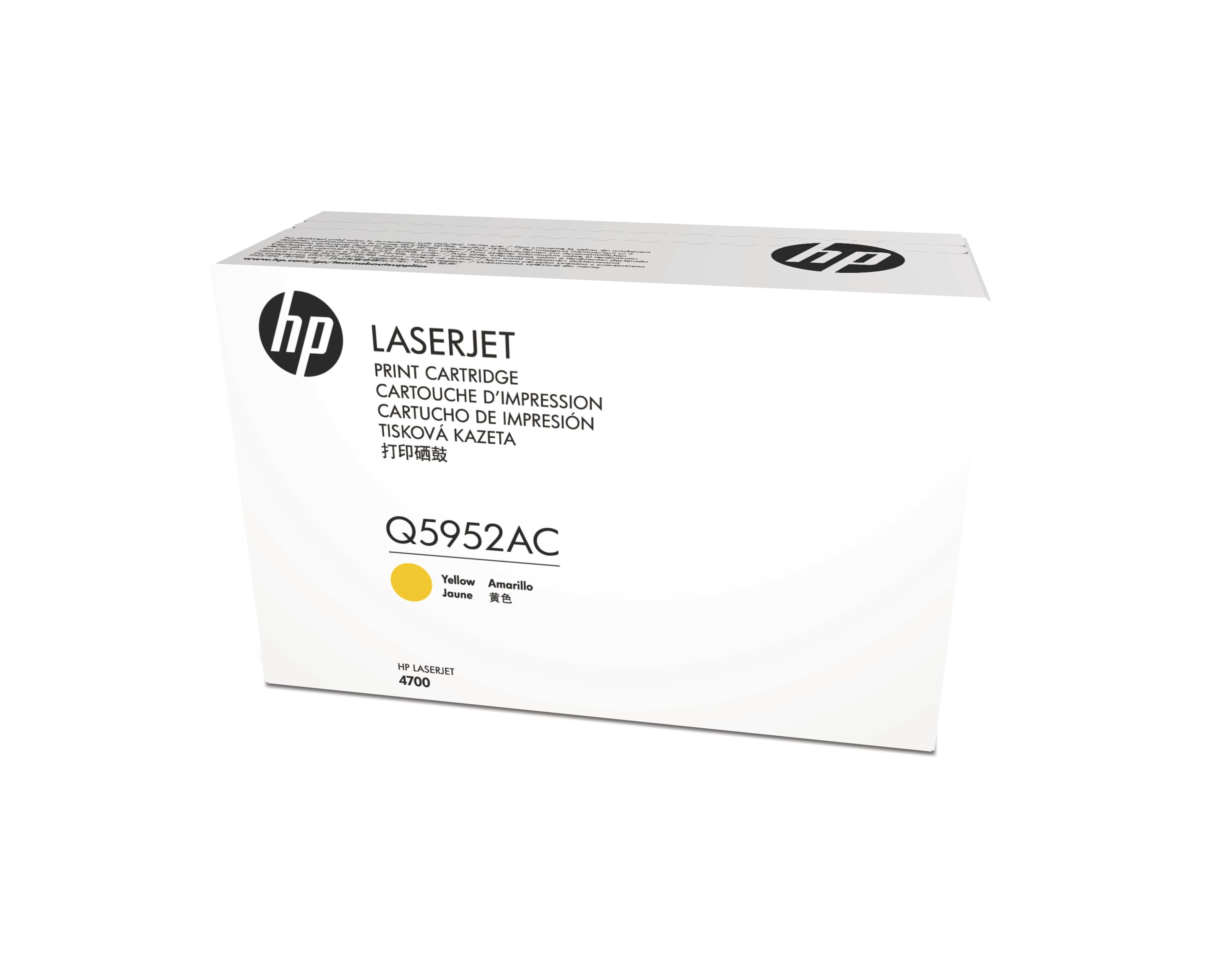 HP Q5952AC Yellow Toner Cartridge for HP Color LaserJet 4700
