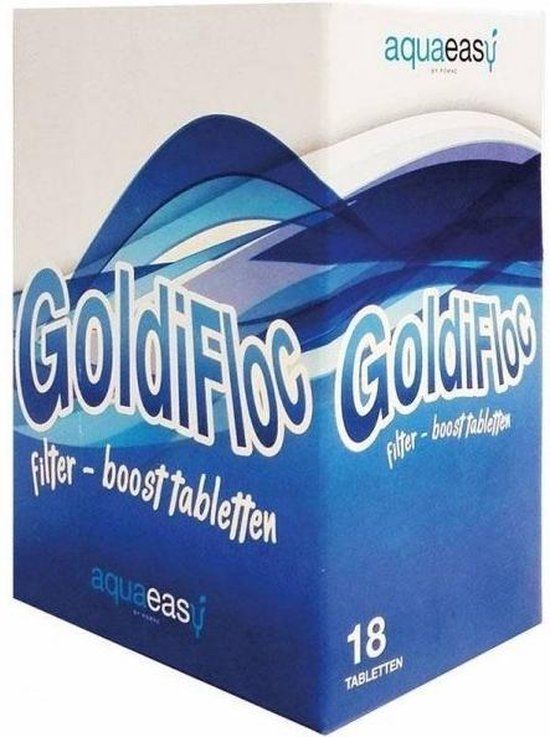 Goldifloc Vlokmiddel 18 Tabletten Briswim - 1 kg