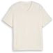 Tom Tailor - T-shirt van katoen - Maat XL - Gardenia White
