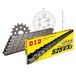 Kettingset DID Kettingset Alu 525VX3 / 110 klinknagel slot zwart voor Kawasaki ZX-9R Ninja 900 cc Bj. 2002-2003