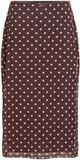 VILA Middellange rok VISOLA mid-waist Coffee Bean1